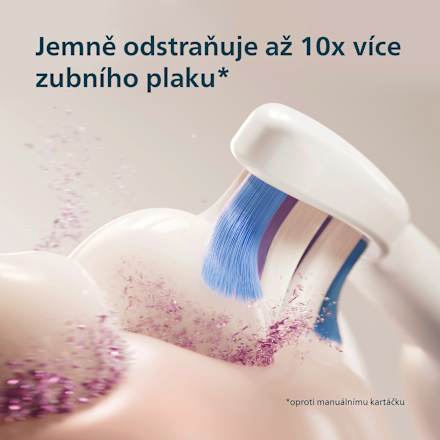 elektrický zubní kartáček 6100 HX7400/02 bílý Philips Sonicare