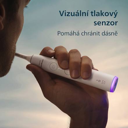 elektrický zubní kartáček 6100 HX7400/02 bílý Philips Sonicare
