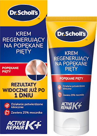 Krem regenerujący na popękane pięty Dr. Scholl's