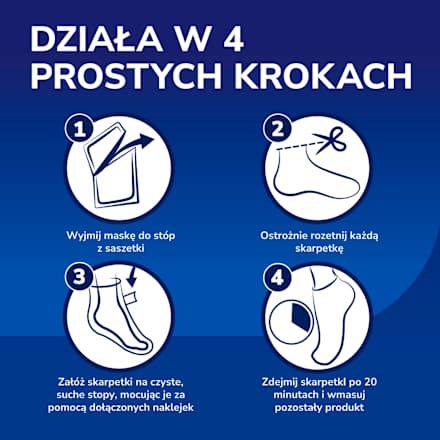 Maska do stóp Hydrating & Softening Dr. Scholl's
