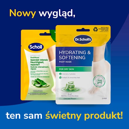 Maska do stóp Hydrating & Softening Dr. Scholl's