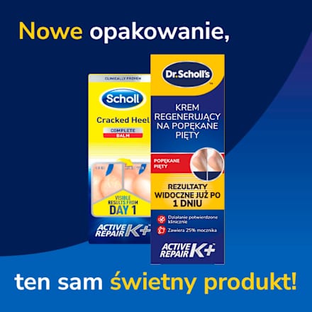 Krem regenerujący na popękane pięty Dr. Scholl's