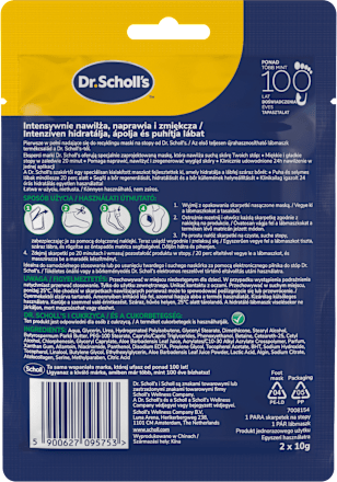 Maska do stóp Hydrating & Softening Dr. Scholl's