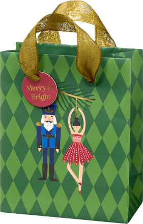 Geschenktasche Nussknacker, mini hoch veredelt Profissimo