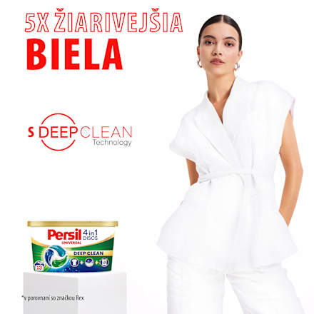 Pracie kapsuly Discs 4v1 Deep Clean Universal Persil