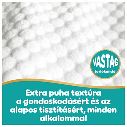 Nedves törlőkendő, Aqua Pampers Harmonie