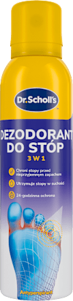 Dezodorant do stóp 3w1 Dr. Scholl's