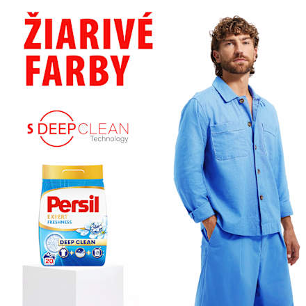 Prací prášok Deep Clean Expert Freshness Silan Persil