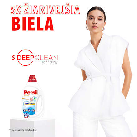 Prací gél Deep Clean Expert Sensitive XL Persil