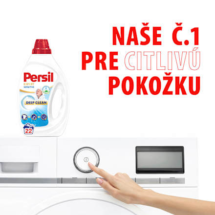 Prací gél Deep Clean Expert Sensitive XL Persil