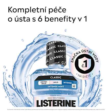 ústní voda Total Care Stay White Listerine