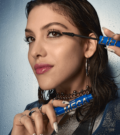 Vodoodporna maskara Thrill Seeker Mega Lift, 004 Black RIMMEL LONDON