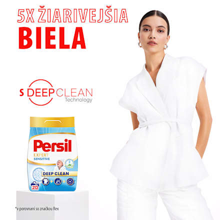 Prací prášok Deep Clean Expert Sensitive Persil