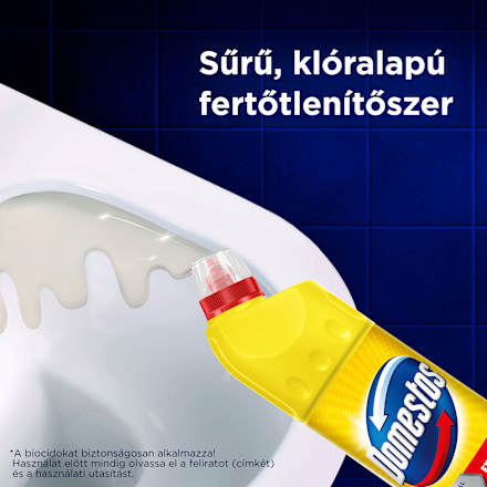 Fertőtlenítő folyadék, 24H Plus Citrus Domestos