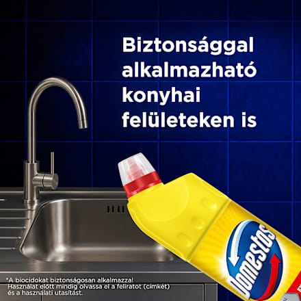 Fertőtlenítő folyadék, 24H Plus Citrus Domestos