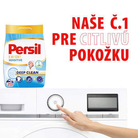 Prací prášok Deep Clean Expert Sensitive Persil