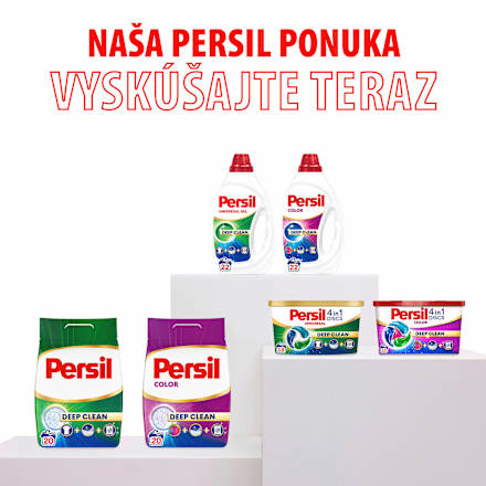 Prací prášok Deep Clean Expert Sensitive Persil