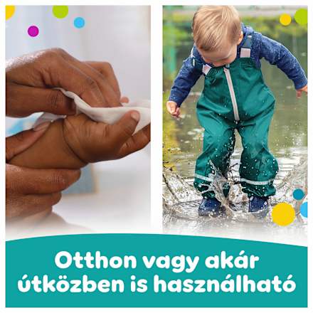 Nedves törlőkendő, Fresh Clean 15x80db Pampers