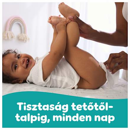Nedves törlőkendő, Fresh Clean 15x80db Pampers