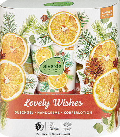 Geschenkset Lovely Wishes alverde NATURKOSMETIK