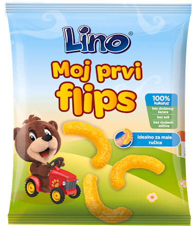Moj prvi flips Lino