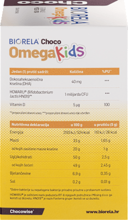 Choco Omega Kids BIORELA