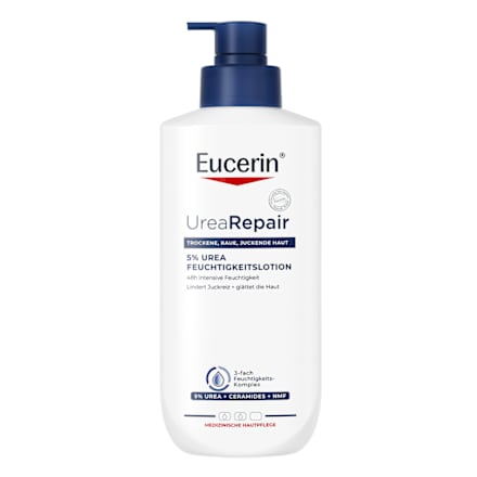 Eucerin UreaRepair PLUS 5% Urea Lotion sehr trockene, raue Haut Eucerin