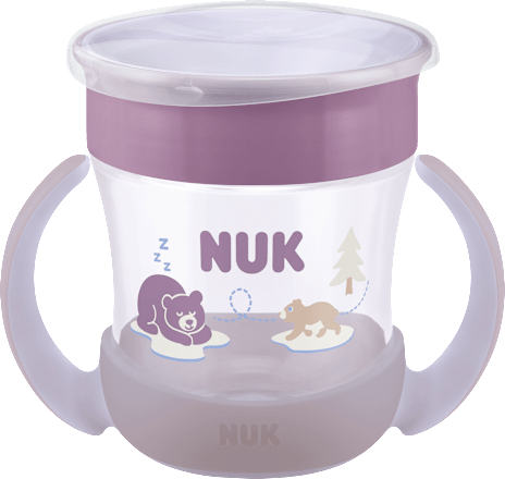 Trinklernbecher First Choice Mini Magic Nacht Bär 6+ Monate NUK