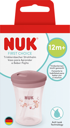 Trinklernbecher First Choice mit Strohhalm Koala NUK