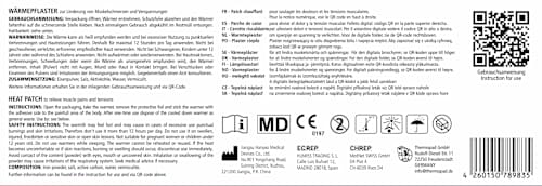 Wärmepflaster Rücken Thermopad