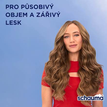 šampon na vlasy Power Volume schauma