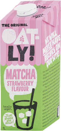 Ovsený nápoj Matcha Strawberry Oatly