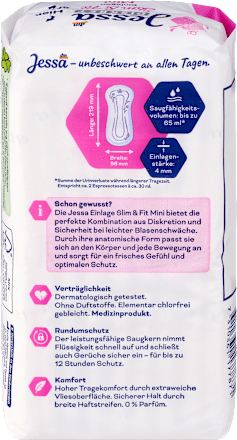 Превръзки при инконтиненция Slim & Fit Mini Jessa DISKRET