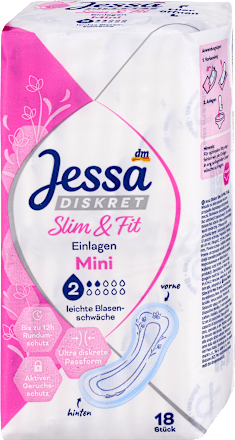 Vložki za blago inkontinenco Slim & Fit Mini Jessa DISKRET