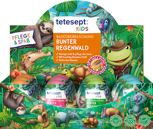 Badeüberraschung Bunter Regenwald tetesept: KIDS