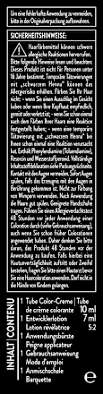 Augenbrauenfarbe Dunkelblond 6-1 syoss