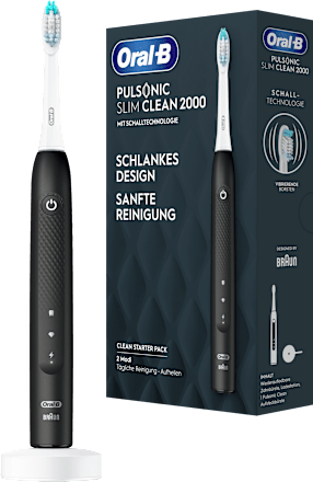 Elektrische Zahnbürste Pulsonic Slim Clean 2000 Schwarz Oral-B