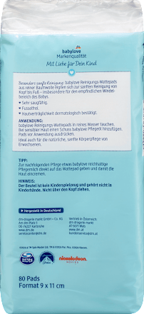 Reinigungs Wattepads babylove