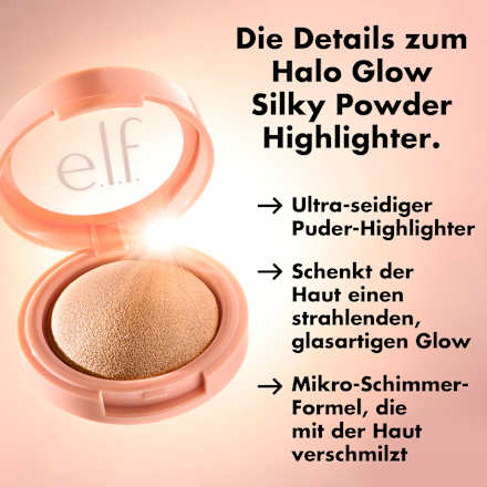 Highlighter Halo Glow Silky Powder Soft Pearl Era e.l.f. Cosmetics