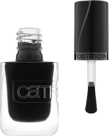 lak na nehty Gel Affair 037 Black To The Roots CATRICE