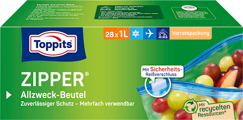 Zipper Allzweckbeutel Toppits