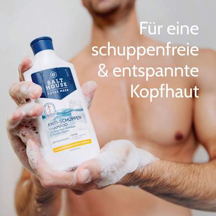 Shampoo Anti-Schuppen Totes Meer Salthouse