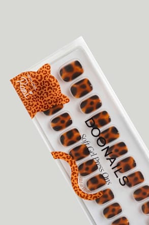 Künstliche Nägel, Soft Gel Press Ons Wild Heart Extra Short Square Doonails