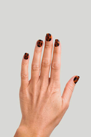 Künstliche Nägel, Soft Gel Press Ons Wild Heart Extra Short Square Doonails