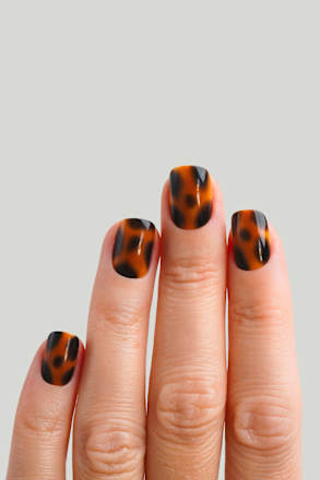 Künstliche Nägel, Soft Gel Press Ons Wild Heart Extra Short Square Doonails