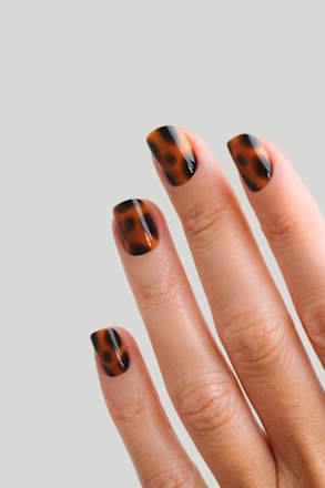 Künstliche Nägel, Soft Gel Press Ons Wild Heart Extra Short Square Doonails