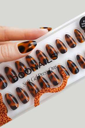 Künstliche Nägel, Soft Gel Press Ons Wild Heart Short Almond Doonails