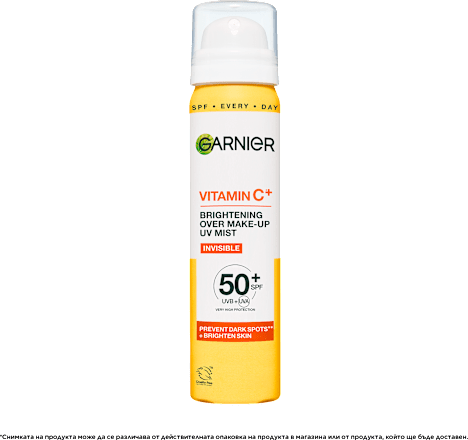 Слънцезащитен спрей с витамин C, SPF 50+ GARNIER