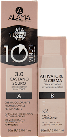 Set colorazione professionale 3.0 Castano Scuro ALAMA PROFESSIONAL