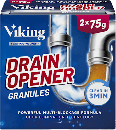 Odštopavač u granulama, 2 x 75 g Viking TECHNOPOWER